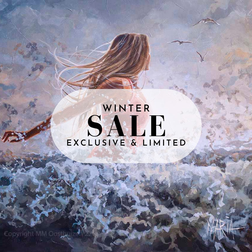 When I see a flood You see a Promise | Canvas Prints