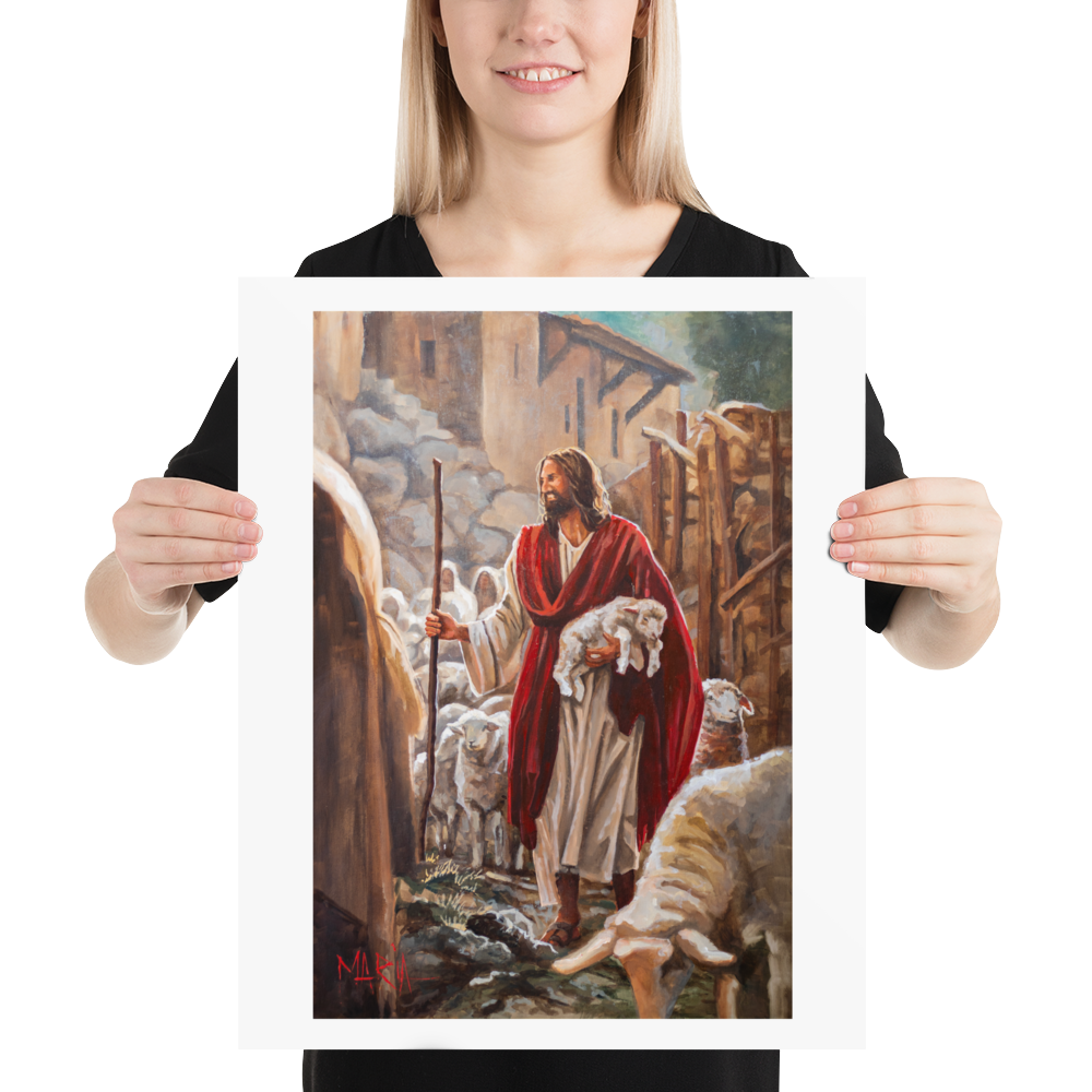 Rejoice my friends | A2 Paper Print