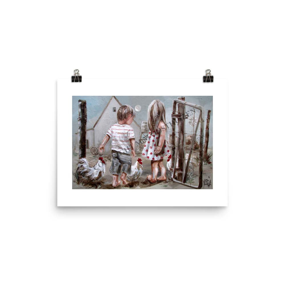 Onthou die Hek | A3 Paper Print