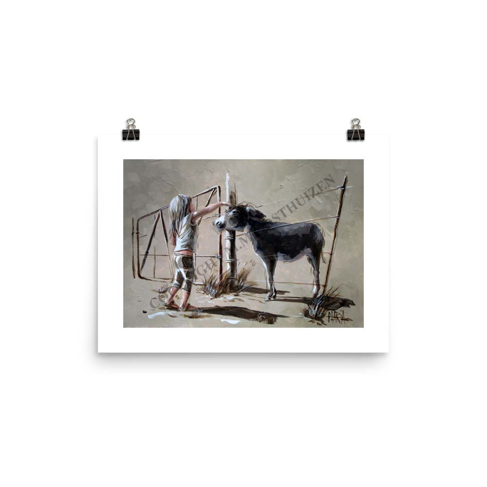 Good Donkey | A3 Paper Print