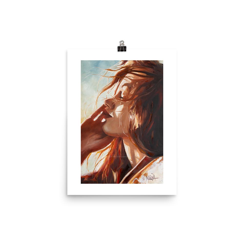Golden Grace | A3 Paper Print