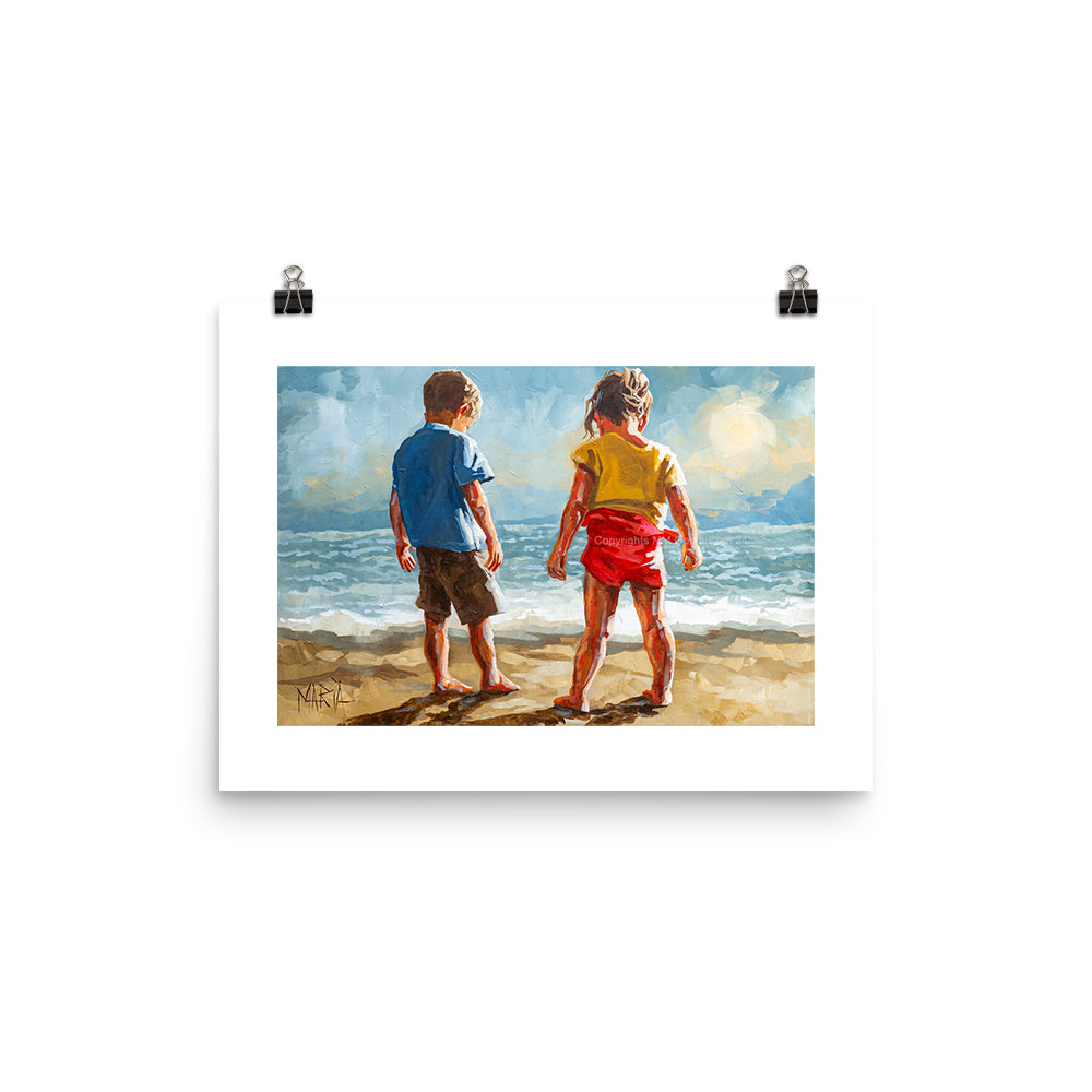 Jump when it comes | A3 Paper Print