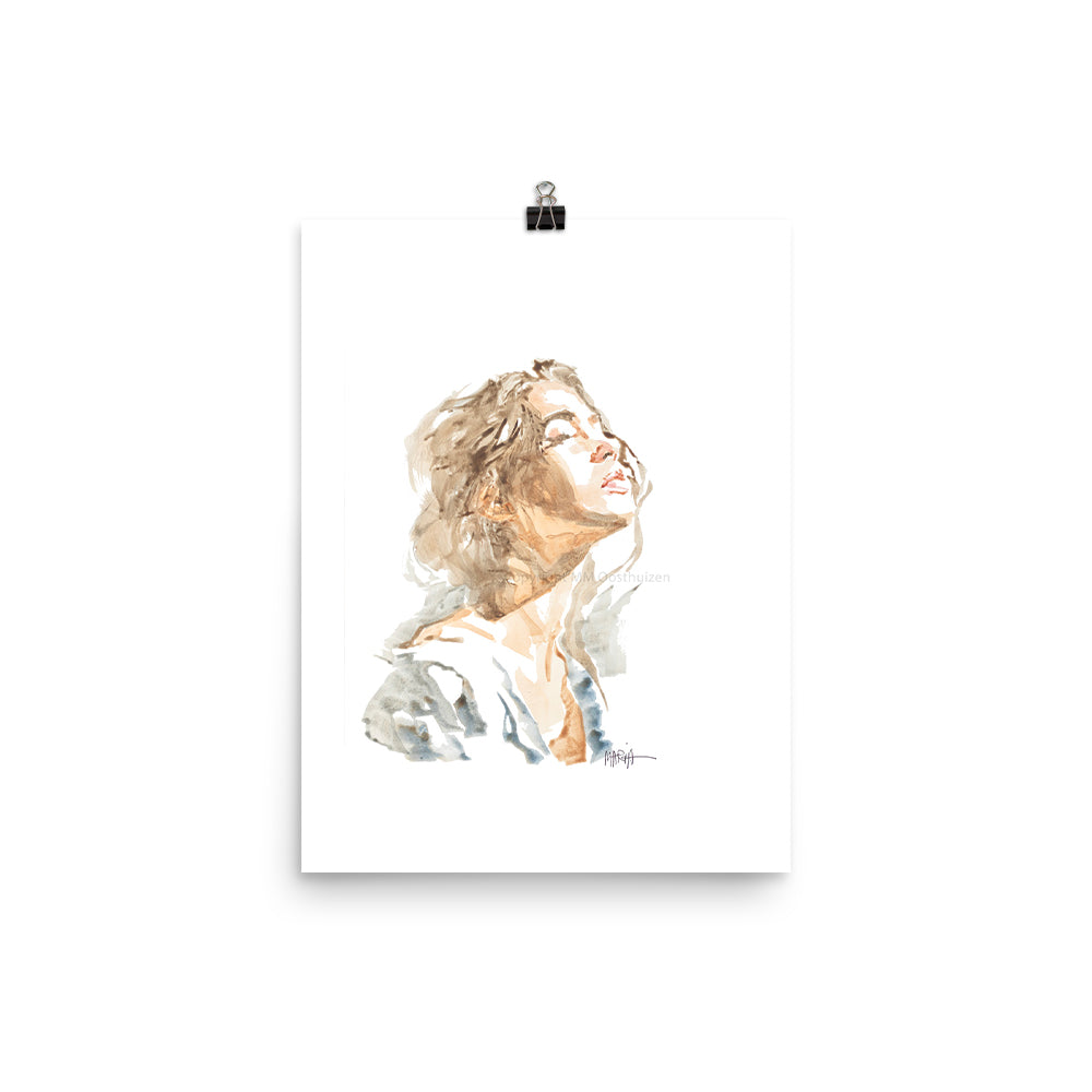 Feel the sun (2) | A3 Paper Print