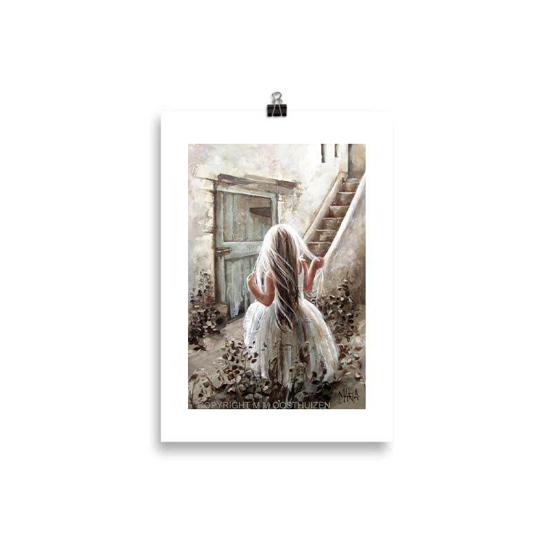 Trappe na 'n ander wêreld | A4 Paper Print