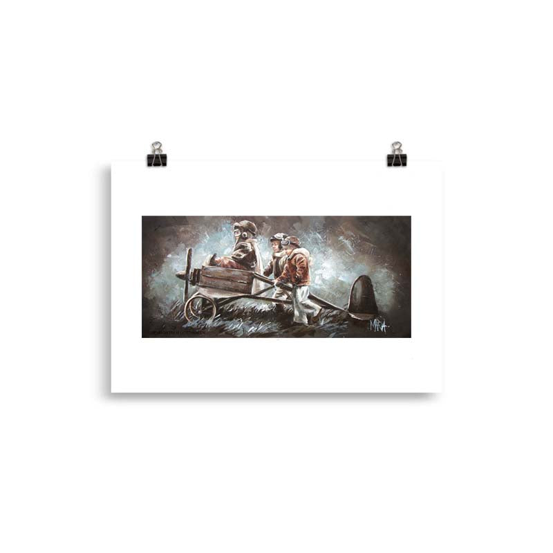 Kom ons gaan vlieg | A4 Paper Print