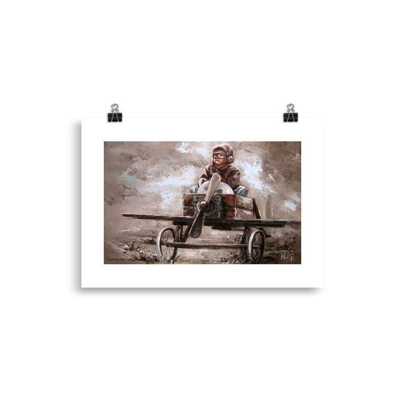 To higher heights | A4 Paper Print
