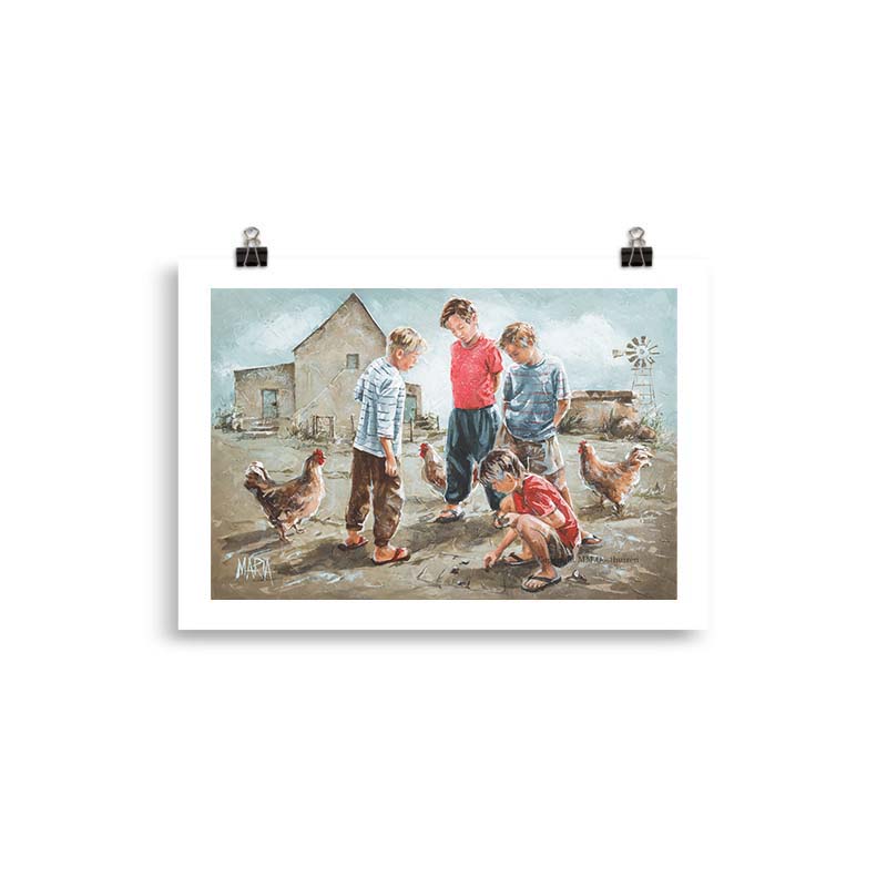 Gameplan | A4 Paper Print