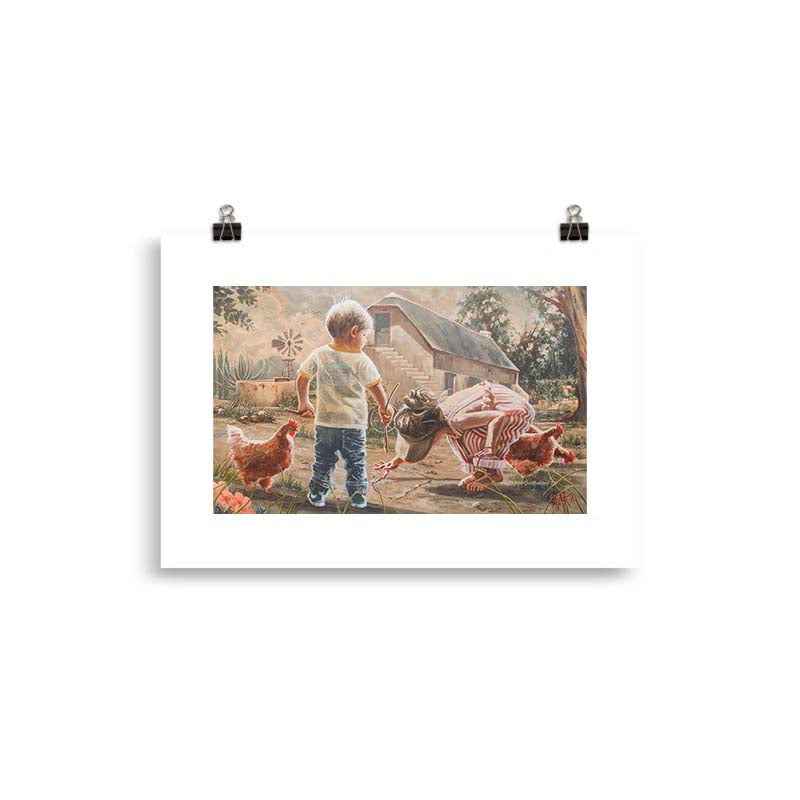 De La Ferme | A4 Paper Print