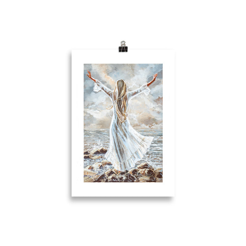 Blessed is she | A4 Paper Print