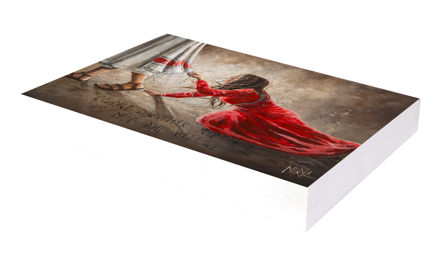 Touching the hem of Jesus | Maria Blox