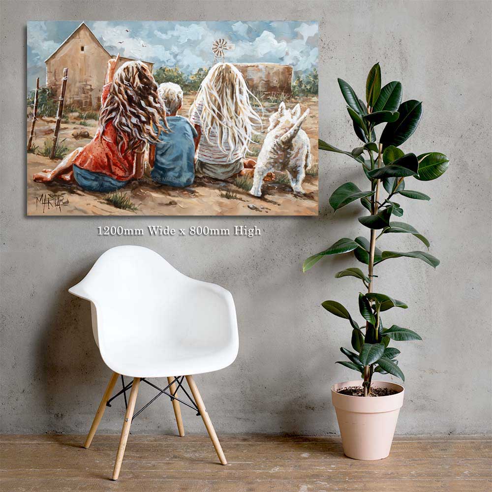 Die Beukes kinders | Canvas Prints