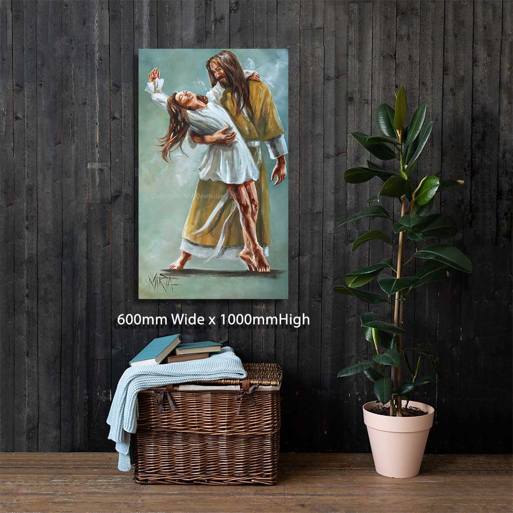 Dancing in His arms | Canvas Prints