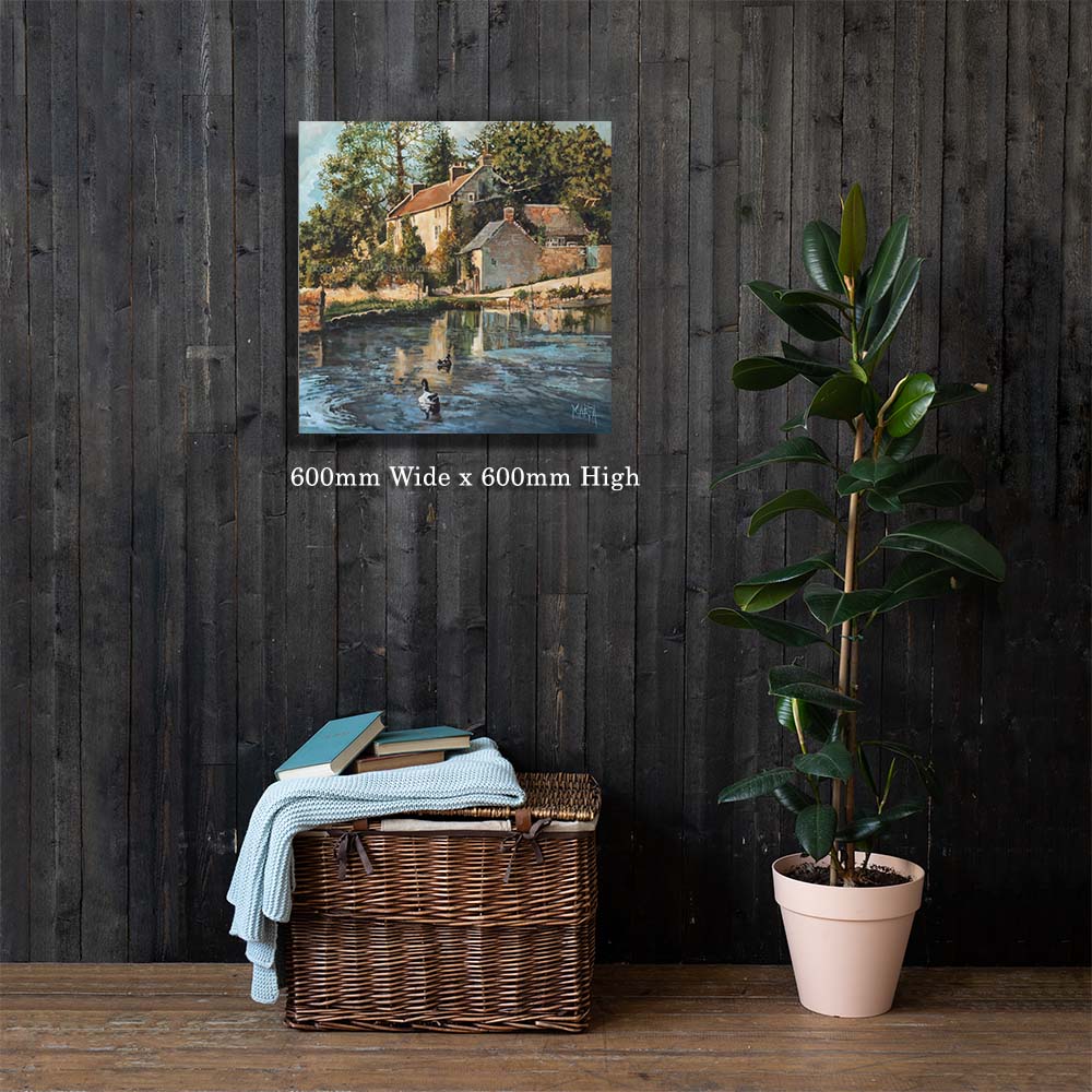 Corfu Lakeside | Canvas Prints