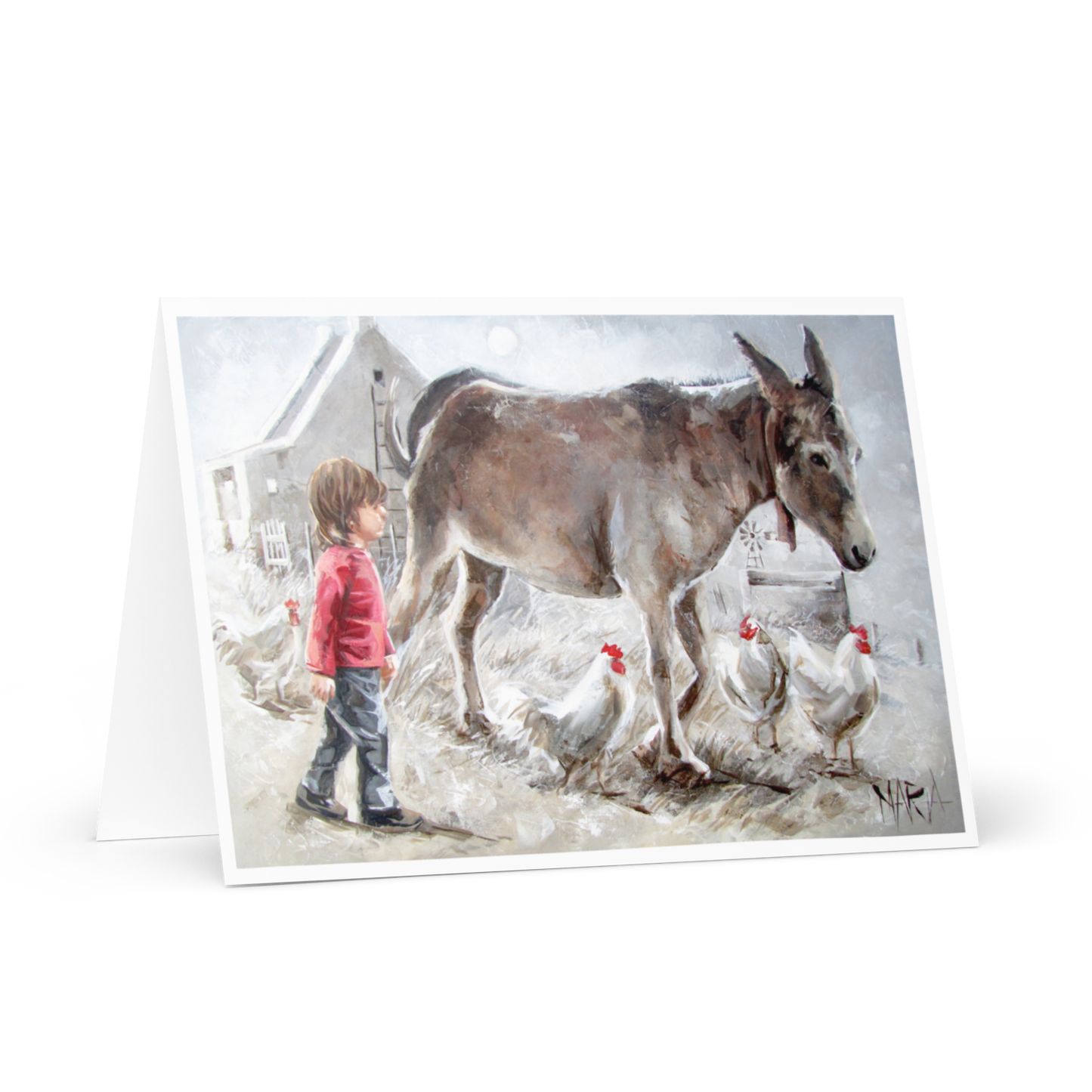 Stalle Toe | Greeting Card