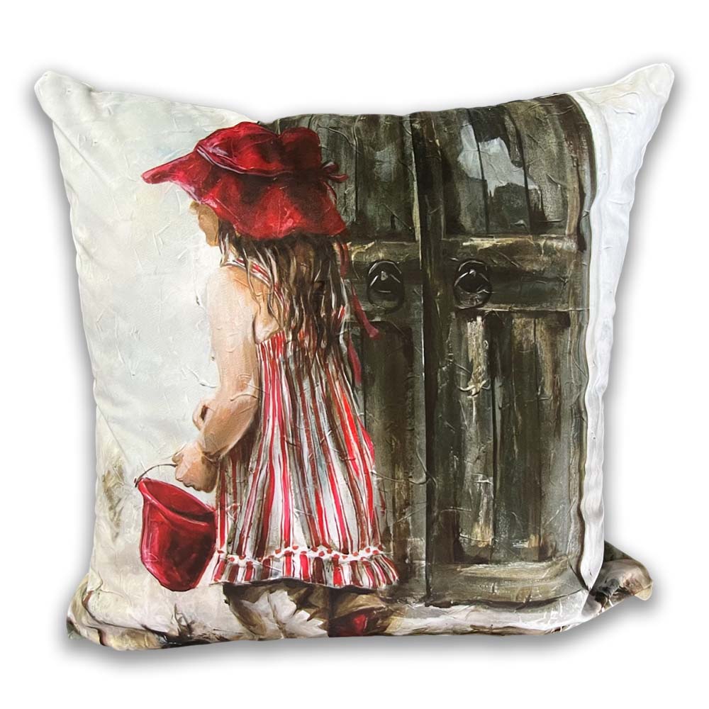 Kind by deur | Velvet Scatter Cushion