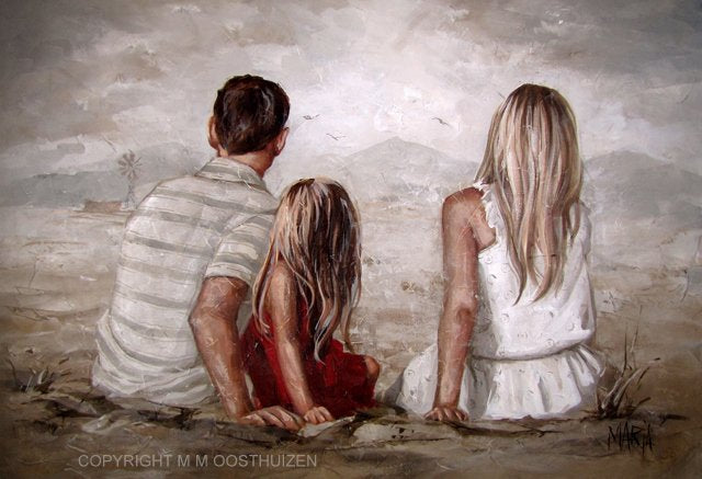 Familie tyd | A4 Paper Print