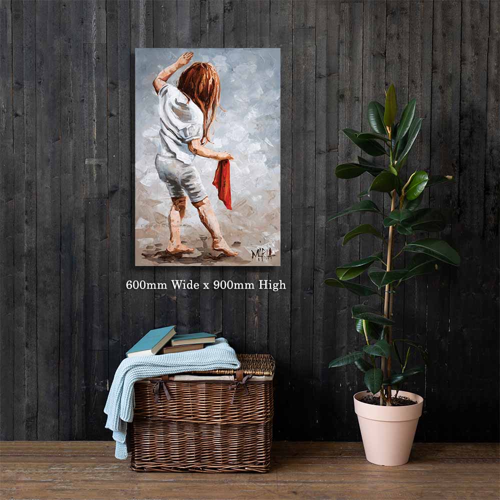 Little Red Warriors II | Canvas Prints