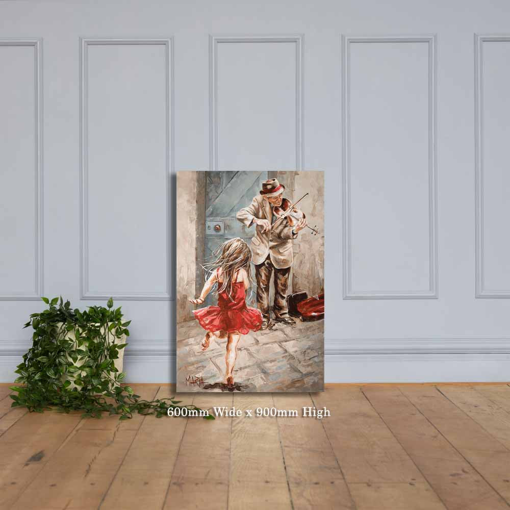 The Violin Player | Canvas Prints