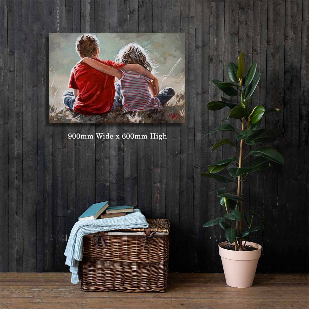 Effortless Friendship | Canvas Prints