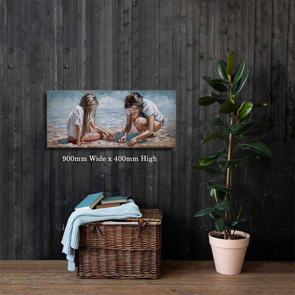Seaside findings | Canvas prints