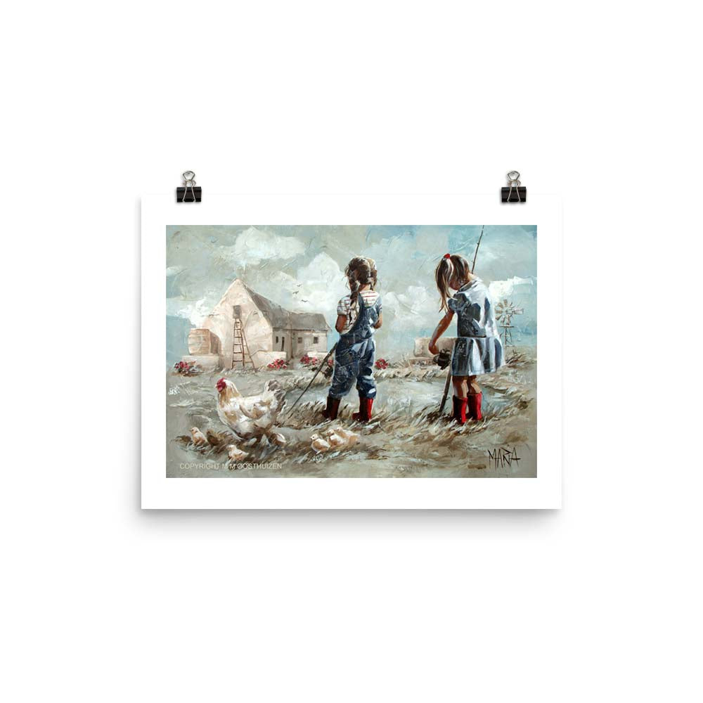 Let's go fishing | A3 Paper Print