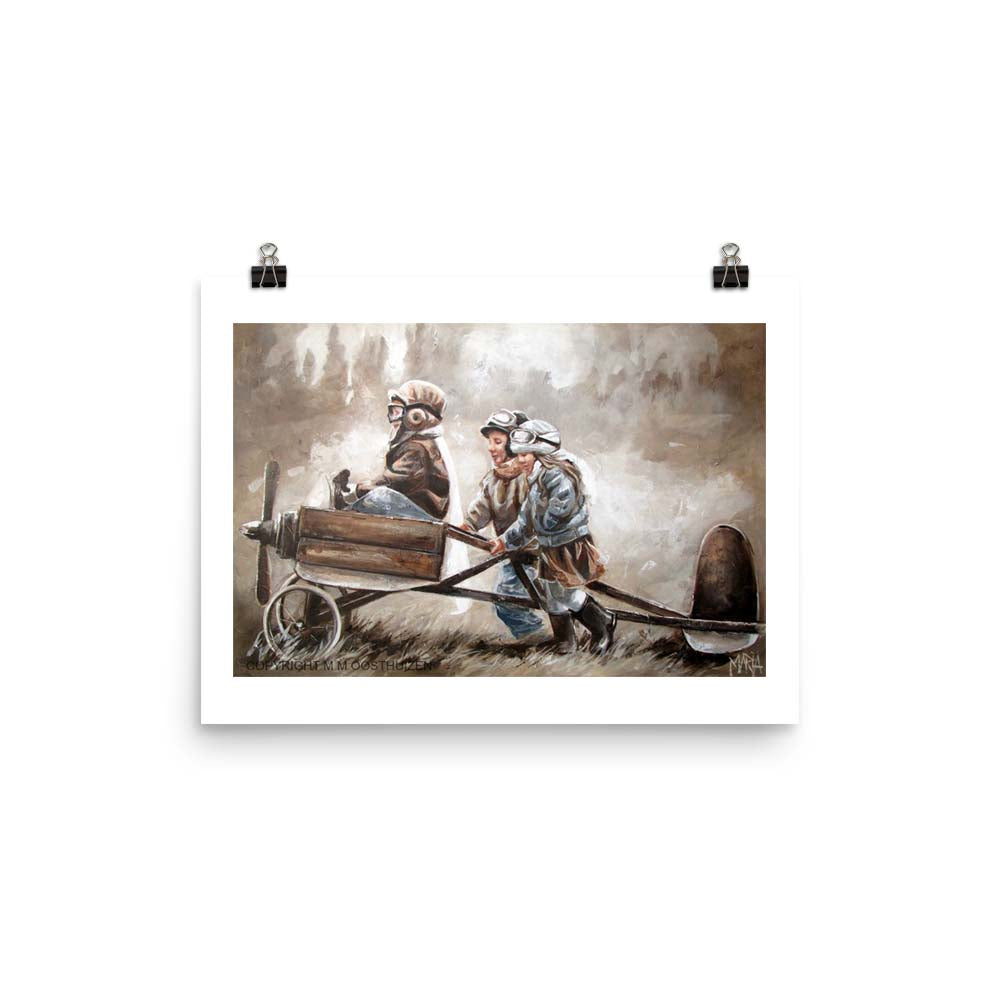 Tot ons daar is | A3 Paper Print