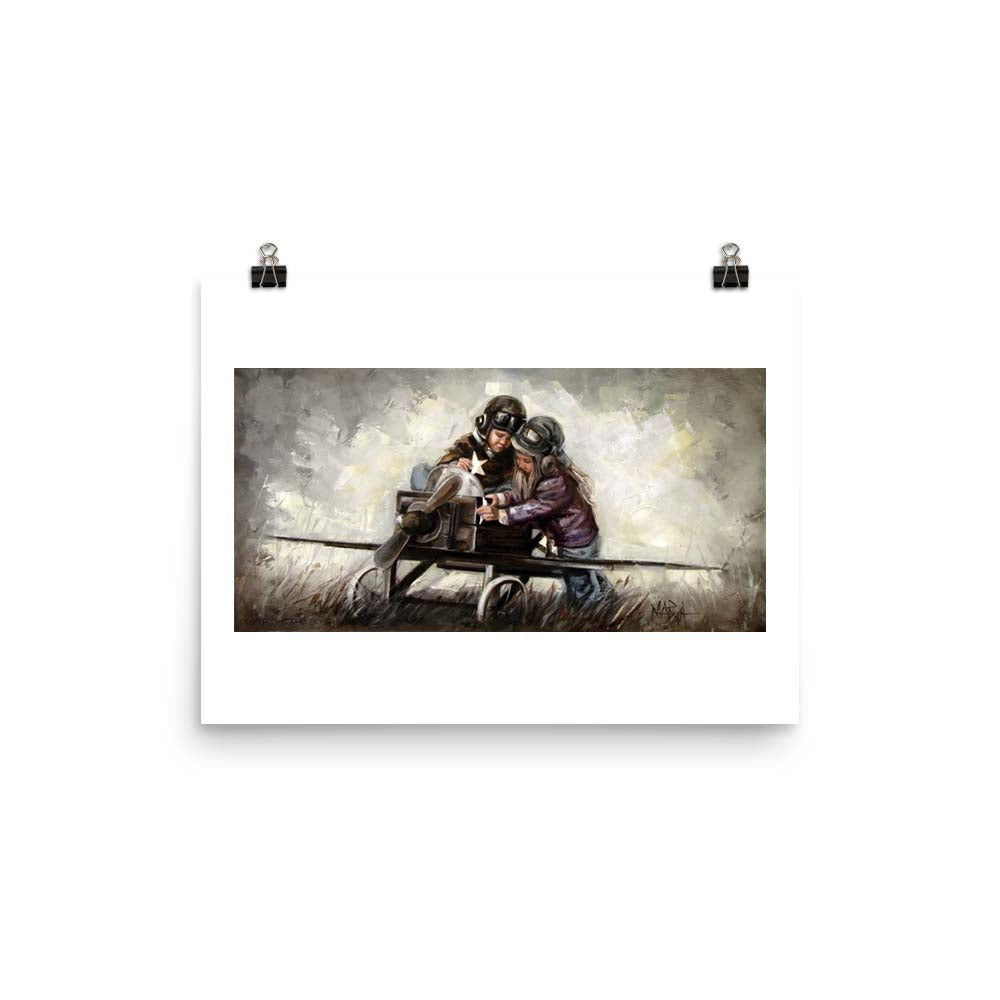 Kom ons maak hom mooi | A3 Paper Print