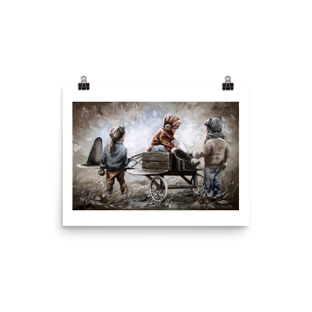 Let us do it again | A3 Paper Print