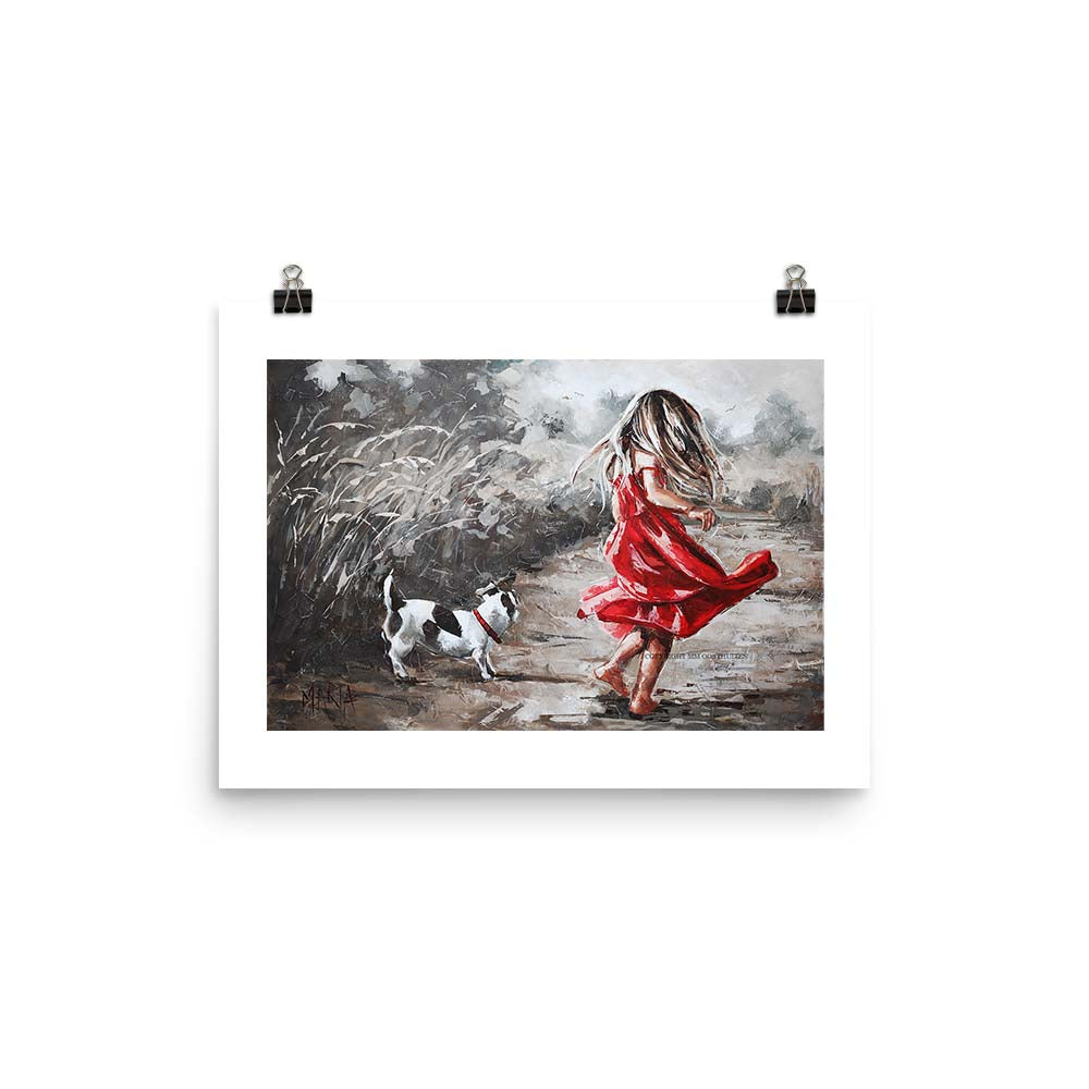 Dans oppad | A3 Paper Print