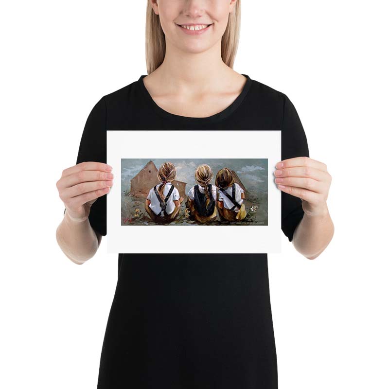 Conspiring to play | A4 Paper Print