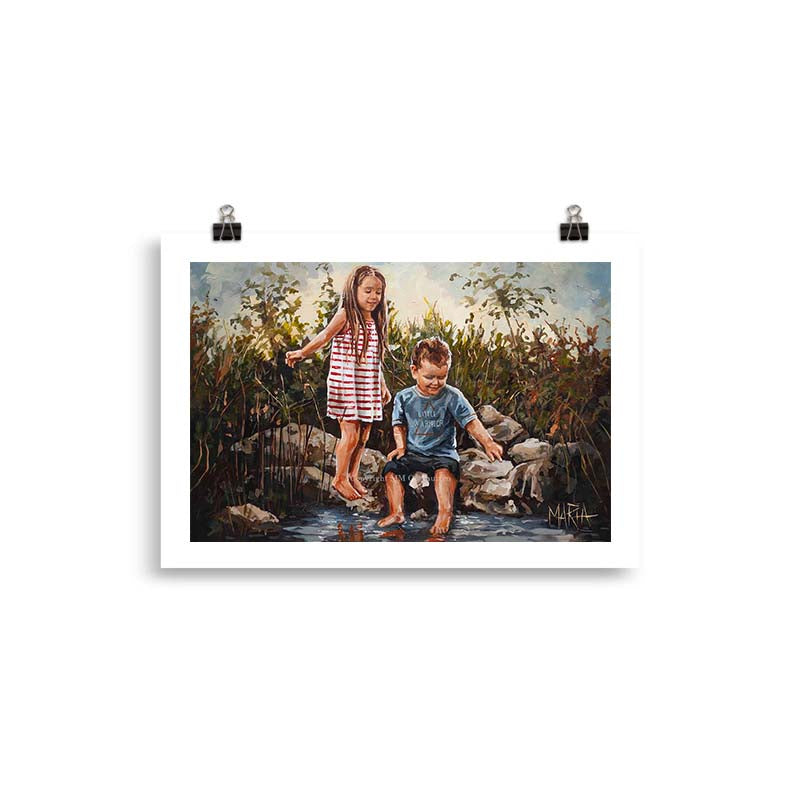 Kyk daar | A4 Paper Print