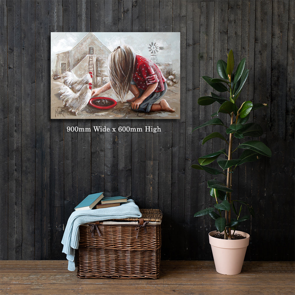 Hoendertjies | Canvas Prints