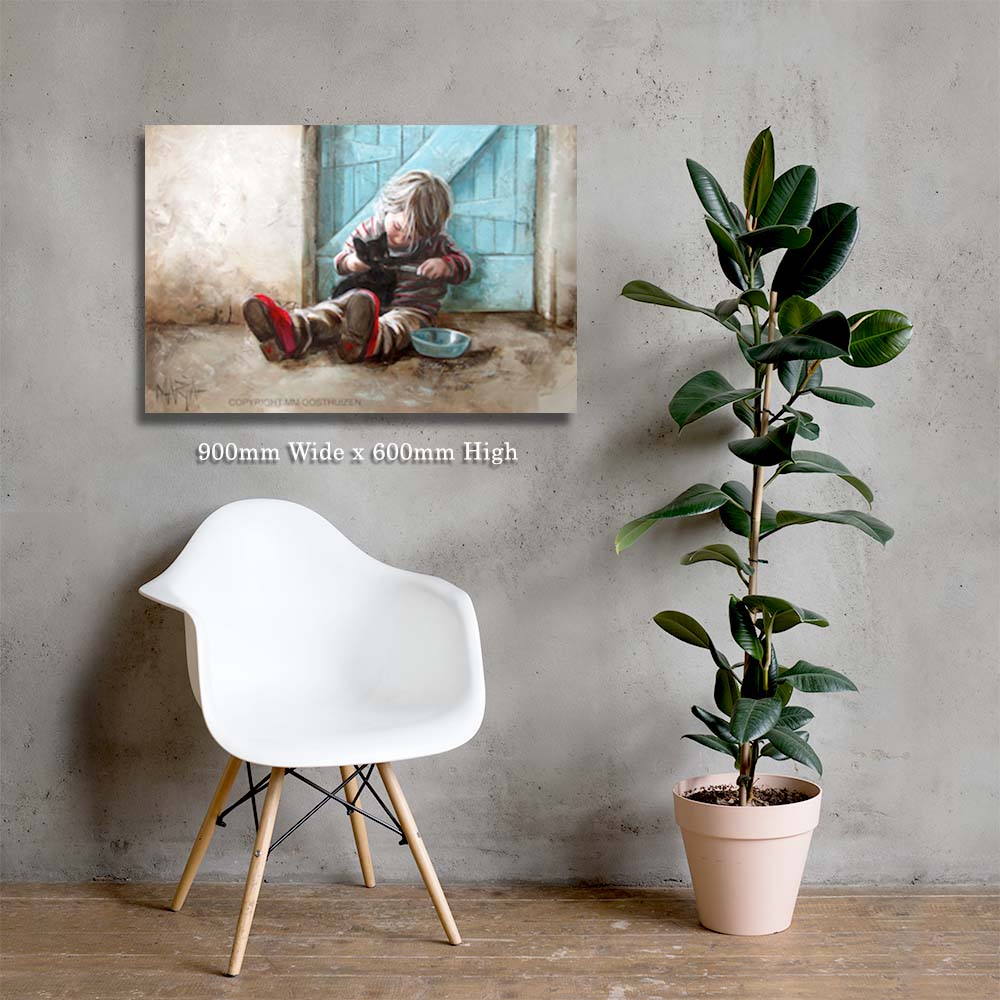 Laaste happie | Canvas Prints