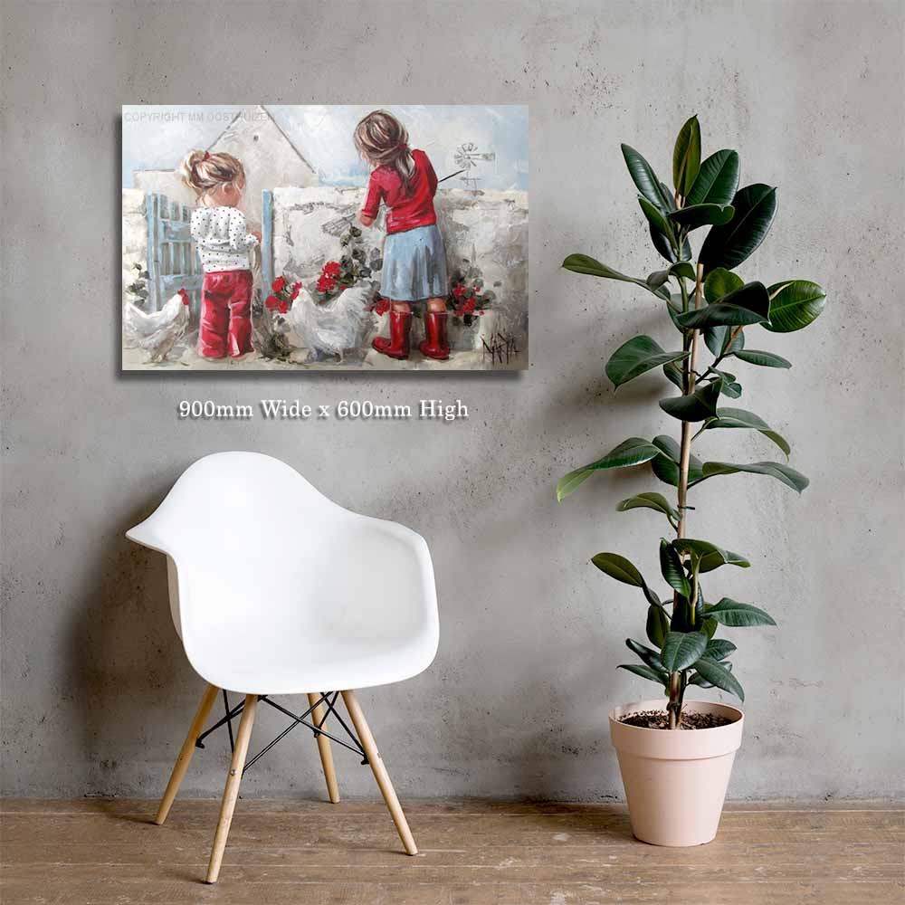 Harde werk | Canvas Prints