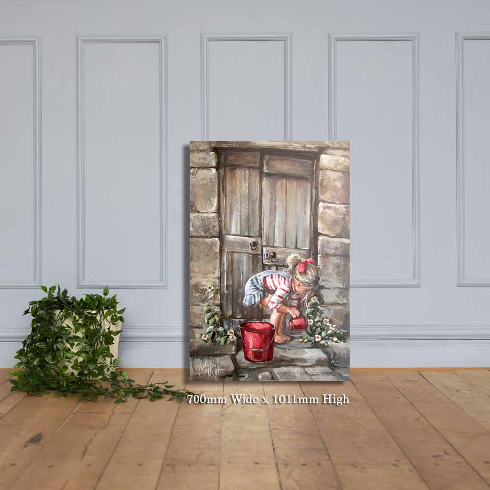 Taking care of the little things | Canvas Prints