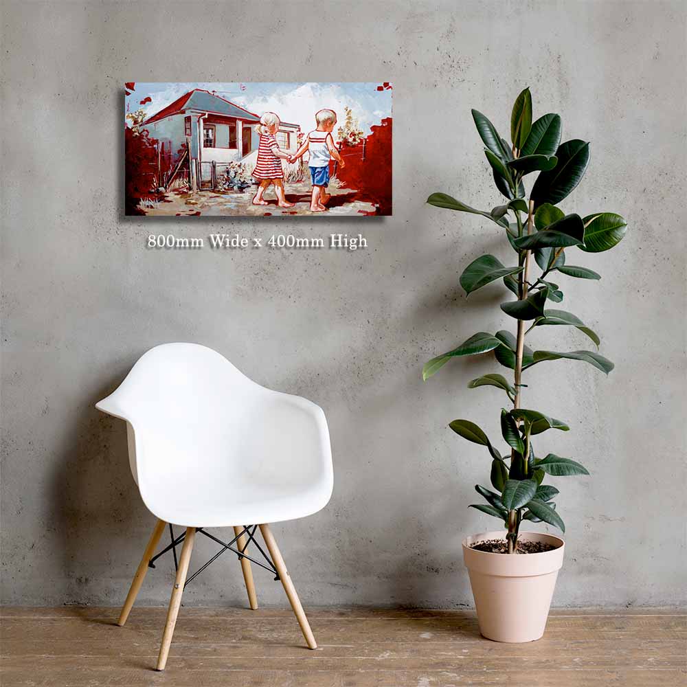 Boet en Saartjie | Canvas Prints