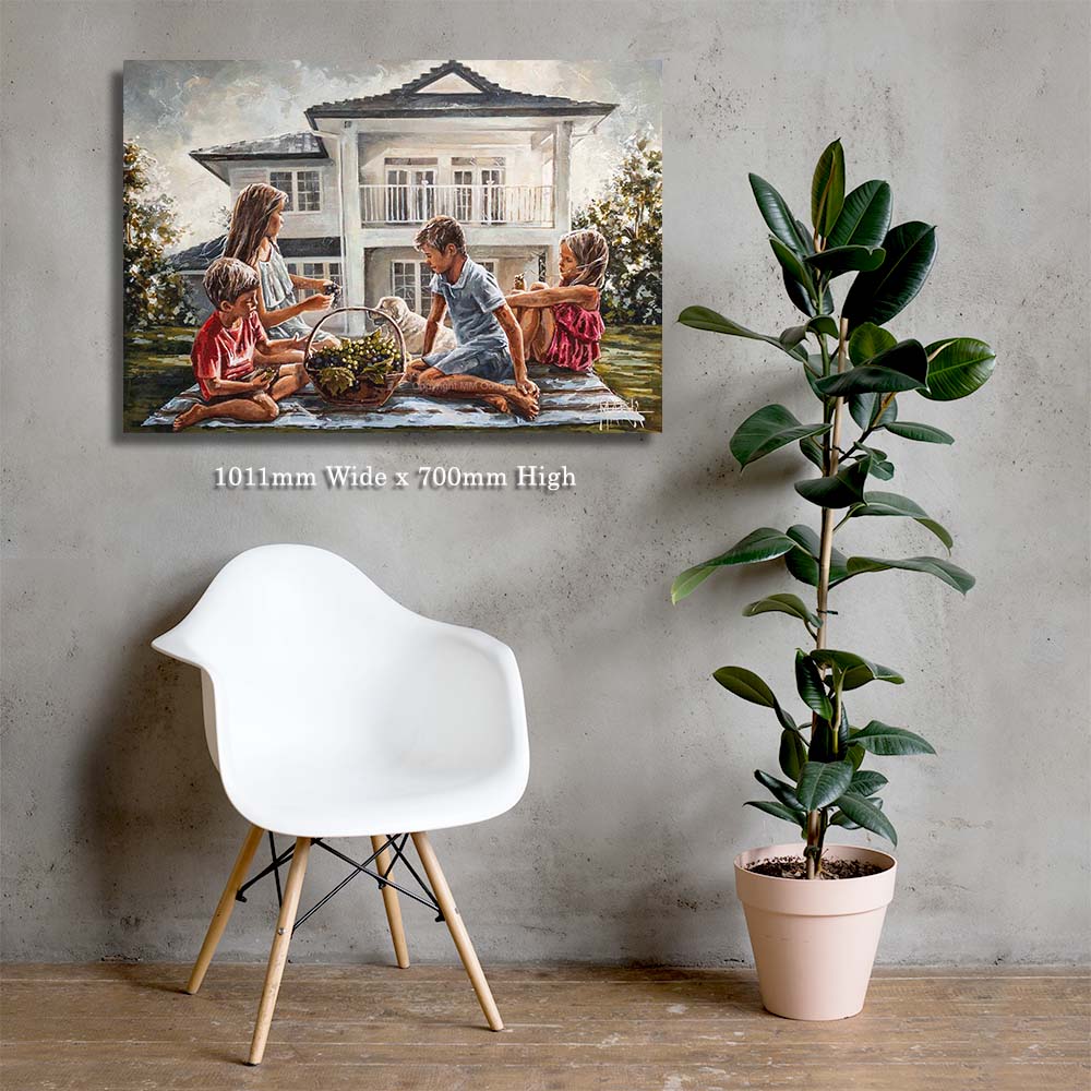 Our Home My Heart | Canvas Prints