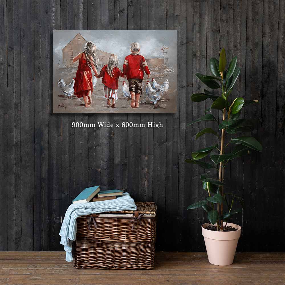 Barefoot | Canvas Prints