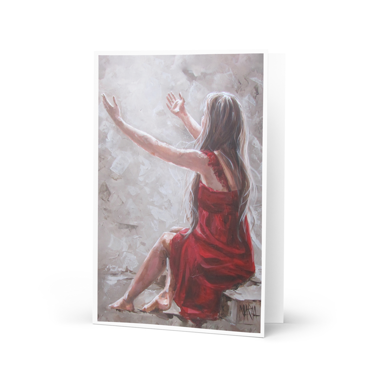 He has risen Greeting Card