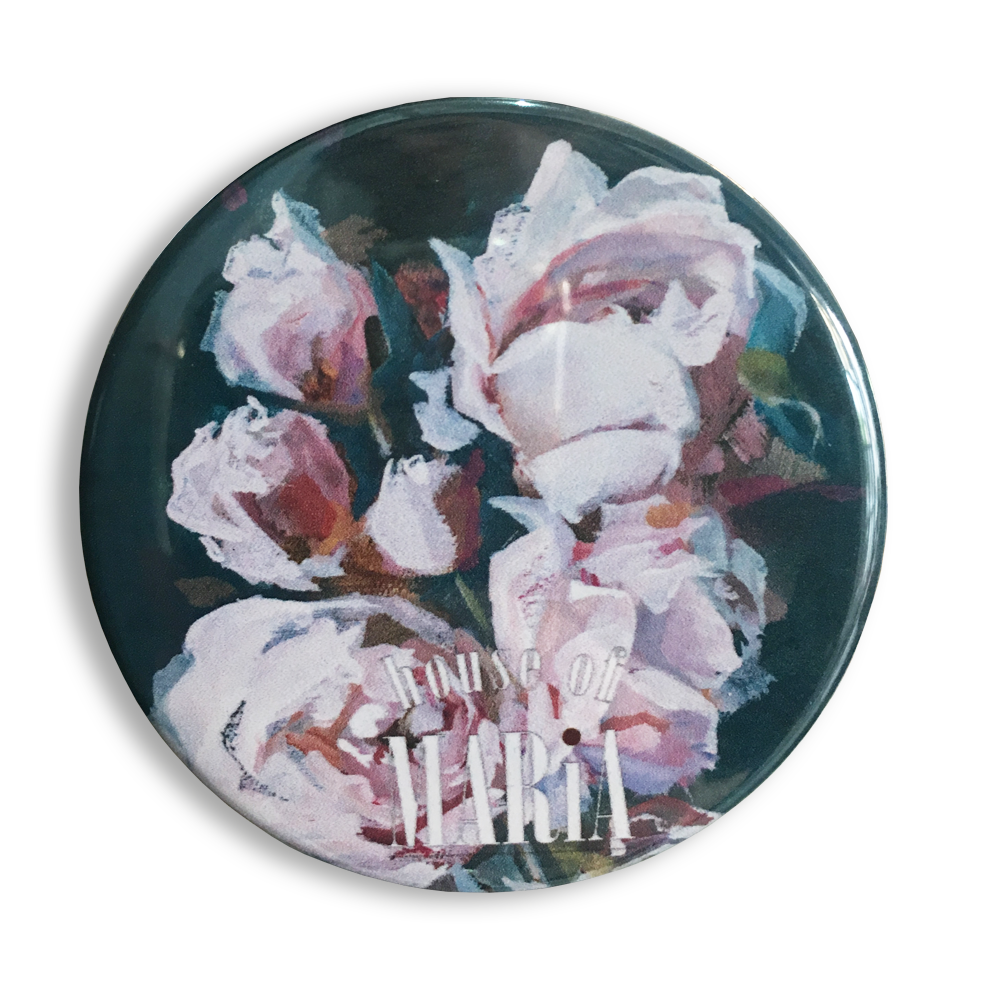 MFM007 - Fridge Magnet - Pink Bunch