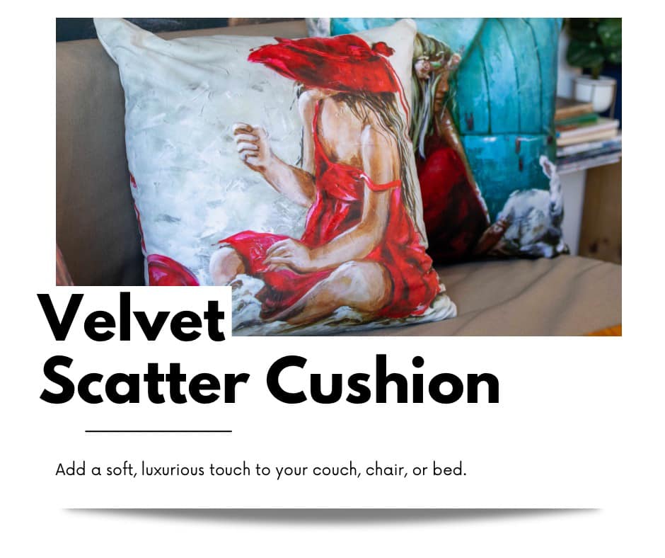 Velvet Scatter Cuhsion