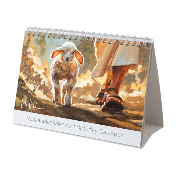 Verjaarsdagkalender birthday calendar by Maria Magdalena Oosthuizen | House of Maria