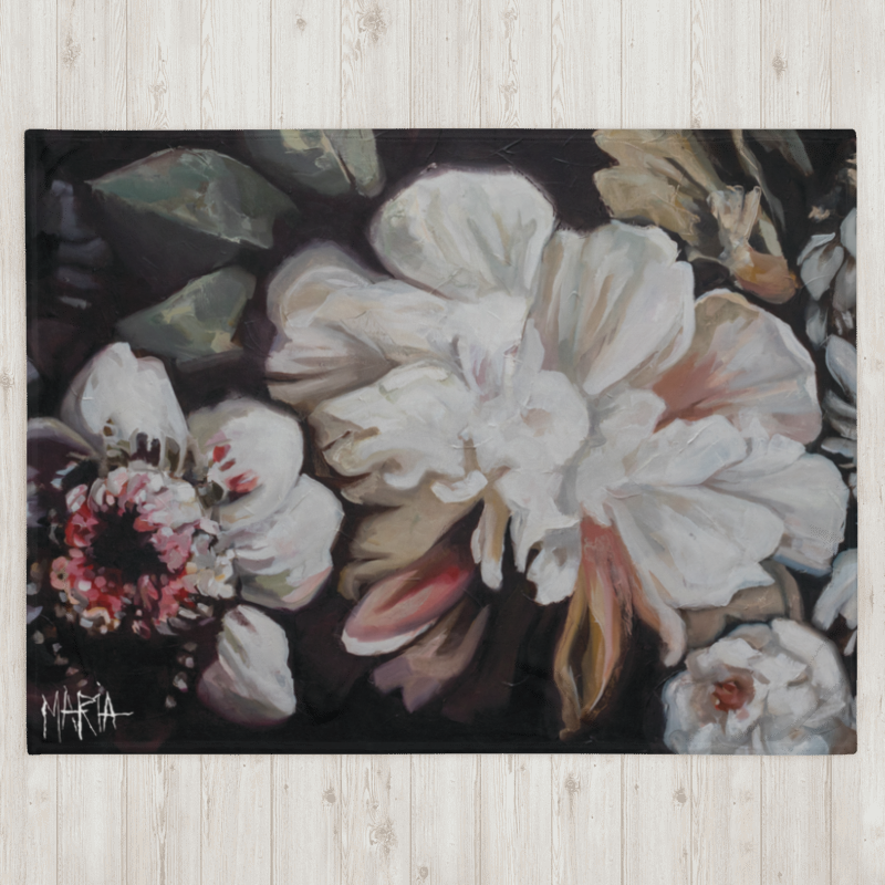 Flowers in bloom  | Fleece Blanket