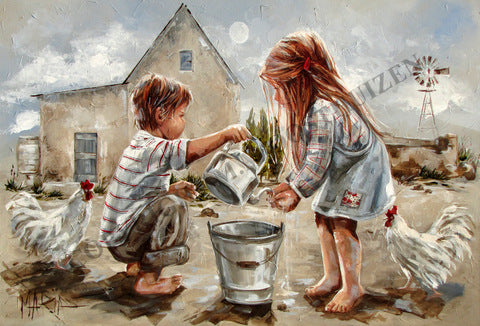 Handjies was | Canvas Prints