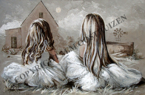 Troue op die plaas | A4 Paper Print