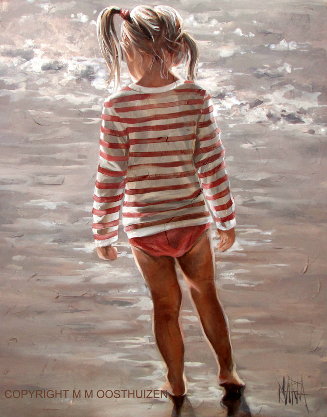 Loop en skulpies soek | A4 Paper Print