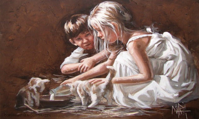 Kom hier is jul  melk | A4 Paper Print