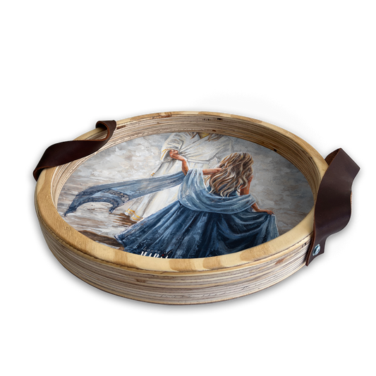 Ons eerste dans | Round Serving Tray