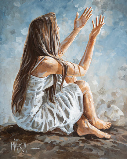 Maria Paint Kit – "Devotion" | A4 Canvas Painting Kit with Step-by-Step Guide | House of Maria