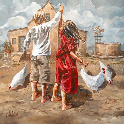 Farm Victories | A3 Paper Print